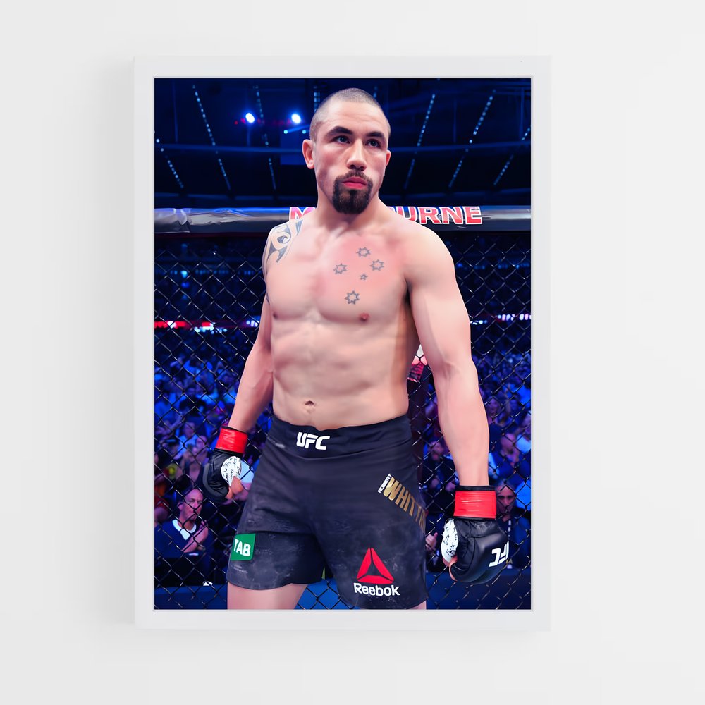 Poster Le Combattant Charismatique – affiche MMA (vue 3)